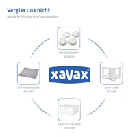 Xavax podstavec pod pračku/ sušičku 60x60 cm, výška 40 cm, nosnosť 150 kg, s odkladacou poličkou