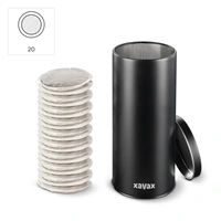 Xavax Barista dóza na kávové/čajové kapsuly a iné, kovová, matná čierna