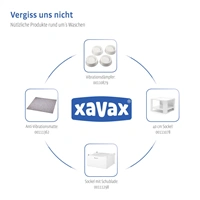 Xavax Giant, podstavec pod pračku/ sušičku, 60x60 cm, výška 50 cm, do 150 kg, s odkladacou poličkou