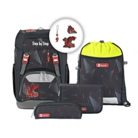 Školský ruksak pre prváčikov - 5dielny set, Step by Step GRADE Dragon Drako, AGR