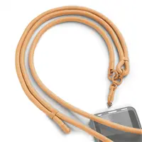 Hama šnúrka na mobil, univerzálna, nastaviteľná, s karabínkou, 2 m, oranžová