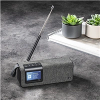 Hama digitálne rádio DR200BT FM/DAB/DAB+/Bluetooth/akumulátor