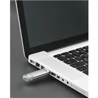 Hama Flash Pen Laeta, USB-C/USB-A 3.1, 128 GB, 40 MB/s, strieborný