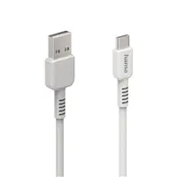 Hama Eco kábel USB-C 2.0 typ A-C 1 m, biely