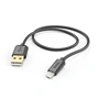 Hama MFi USB kábel pre Apple, USB-A Lightning 1,5 m, čierny