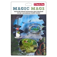 Doplnkový set obrázkov MAGIC MAGS Wild T-Rex Taro k aktovkám GRADE, SPACE, CLOUD, 2v1 a KID