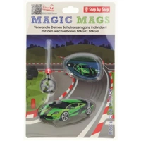 Doplnkový set obrázkov MAGIC MAGS Race Car Chuck k aktovkám GRADE, SPACE, CLOUD, 2IN1 a KID
