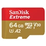SanDisk Extreme microSDXC 64GB pre akčné kamery + SD Adapter 170 MB/s & 80 MB/s, A2 C10 V30 UHS-I U3