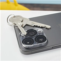 Hama ochranné sklo fotoaparátu pre Apple iPhone 15 Pro/15 Pro Max, priehľadné