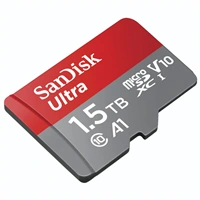SanDisk Ultra microSDXC 1,5 TB + SD Adapter 150 MB/s  A1 Class 10 UHS-I