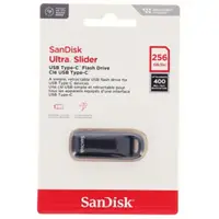 SanDisk Ultra Slider USB Type-C USB 3.2 Gen 1 256 GB, zasúvací konektor