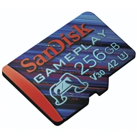 SanDisk GamePlay microSDXC UHS-I Card, 256 GB Gaming microSDXC, 190 MB/s, 130 MB