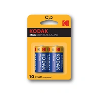Kodak  MAX alkalická batéria, C, 2 ks, blister
