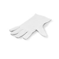 Hama bavlnené rukavice, veľkosť XL, biele, 1 pár