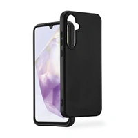 Hama Fantastic Feel, kryt pre Samsung Galaxy A35 5G, hebký povrch, čierny
