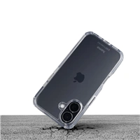 Hama Extreme Protect, kryt pre Apple iPhone 16e/17e, materiál D3O®, nezažltne, priehľadný