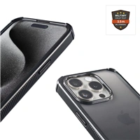 Hama Extreme Protect, kryt pre Apple iPhone 16e/17e, materiál D3O®, priehľadný čierny