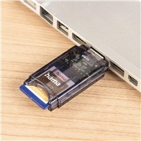 Hama USB 3.0 čítačka kariet, SD/microSD, antracitová