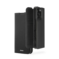 Hama Daily Protect, puzdro-knižka pre Apple iPhone 16 Pro Max, funkcia stojanu, čierne