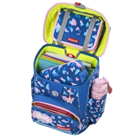 Školská aktovka Step by Step CLOUD REFLECT, Seashell Pearl - 5-dielny set, AGR certifikát