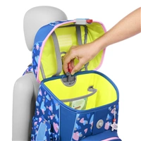 Školská aktovka Step by Step CLOUD REFLECT, Seashell Pearl - 5-dielny set, AGR certifikát