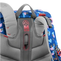 Školská aktovka Step by Step CLOUD REFLECT, Seashell Pearl - 5-dielny set, AGR certifikát