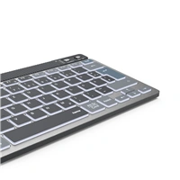 Hama bezdrôtová Multi Device klávesnica WK-700, extra kompaktná, nabíjacia