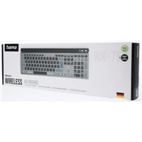 Hama bezdrôtová Multi Device klávesnica WK-750, nabíjacia