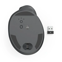 Hama vertikálna ergonomická bezdrôtová myš EWM-500L, pre ľavákov, čierna