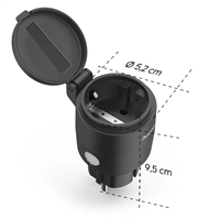 Hama SMART WiFi vonkajšia zásuvka, Matter, meranie spotreby, IP44