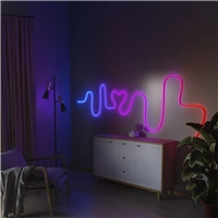 Hama SMART WiFi neónový LED pás, RGBIC, Matter, nastavenie farieb, stmievanie, appka, 5 m