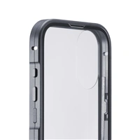 Black Rock 360° Glass, kryt pre Apple iPhone 17, sklenený, predný + zadný diel, priehľadný/čierny