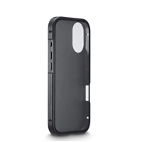 Black Rock 360° Glass, kryt pre Apple iPhone 17, sklenený, predný + zadný diel, karbónová úprava