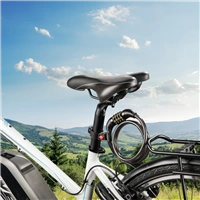 Hama cyklo kódová zámka lanková, 120 cm