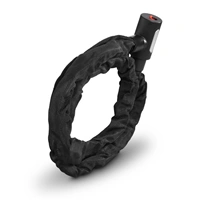 Hama cyklo zámka reťazová, 120 cm, kľúč s osvetlením