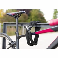 Hama cyklo zámka reťazová, 120 cm, kľúč s osvetlením