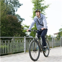 Hama cyklo zámka reťazová, 120 cm, kľúč s osvetlením