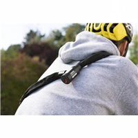 Hama cyklo zámka reťazová, 120 cm, kľúč s osvetlením