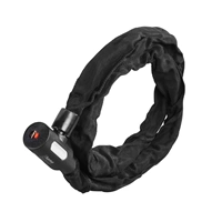 Hama cyklo zámka reťazová, 120 cm, kľúč s osvetlením