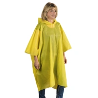 Hama pršiplášť/pončo do dažďa, farba žltá
