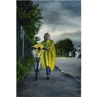 Hama pršiplášť/pončo do dažďa, farba žltá