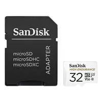 SanDisk microSDHC High Endurance Video 32 GB C 10 U3 V30, adaptér