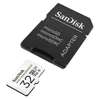 SanDisk microSDHC High Endurance Video 32 GB C 10 U3 V30, adaptér