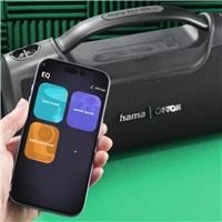 Hama Bluetooth reproduktor Mate Pro Mk II, vodeodolný, aplikácia 60 W