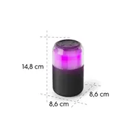 Hama Can Speaker, Bluetooth reproduktor, 5 W, tvar plechovky, USB-A pre ext.audio, 4 svetelné režimy