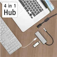 Hama USB hub, multiport, 2x USB-A, USB-C PD, HDMI, USB 3.2 5 Gb/s