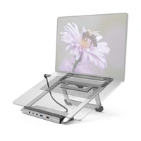 Hama USB-C dokovacia stanica a stojan pre notebook Connect2Office Stand, 12 portov