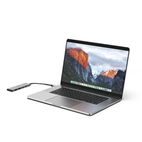 Hama USB-C Hub, 4 porty, USB 3.2, 10 Gbit/s, PD 100 W, hliníkový