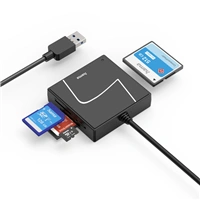 Hama čítačka kariet USB 3.2 Gen1, USB-A, USB-C adaptér, SD/CF/MS