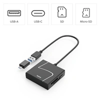 Hama čítačka kariet USB 3.2 Gen1, USB-A, USB-C adaptér, SD/CF/MS